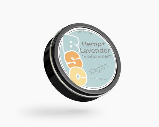 Hemp+Lavender Heel/paw balm