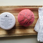 Ch, Ch, Cherry Bomb bath bombs