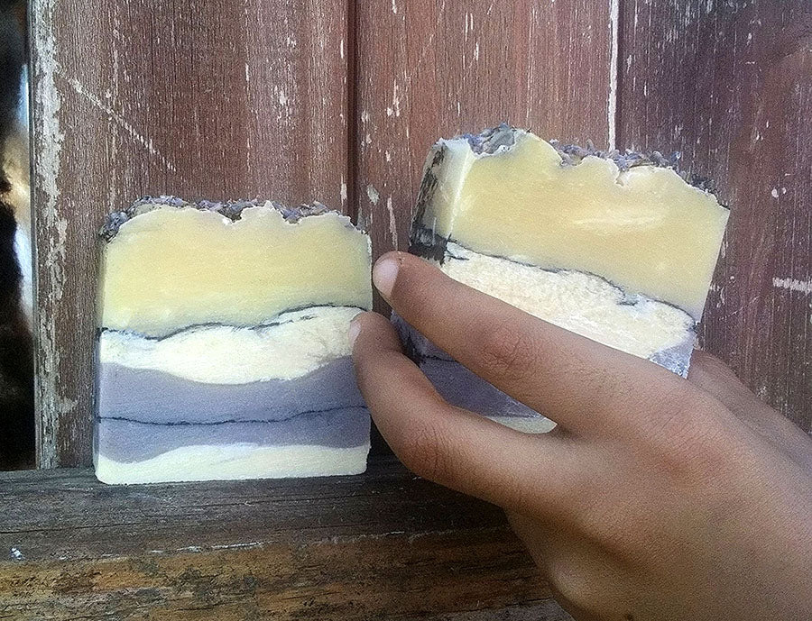 Lavender Strata Soap